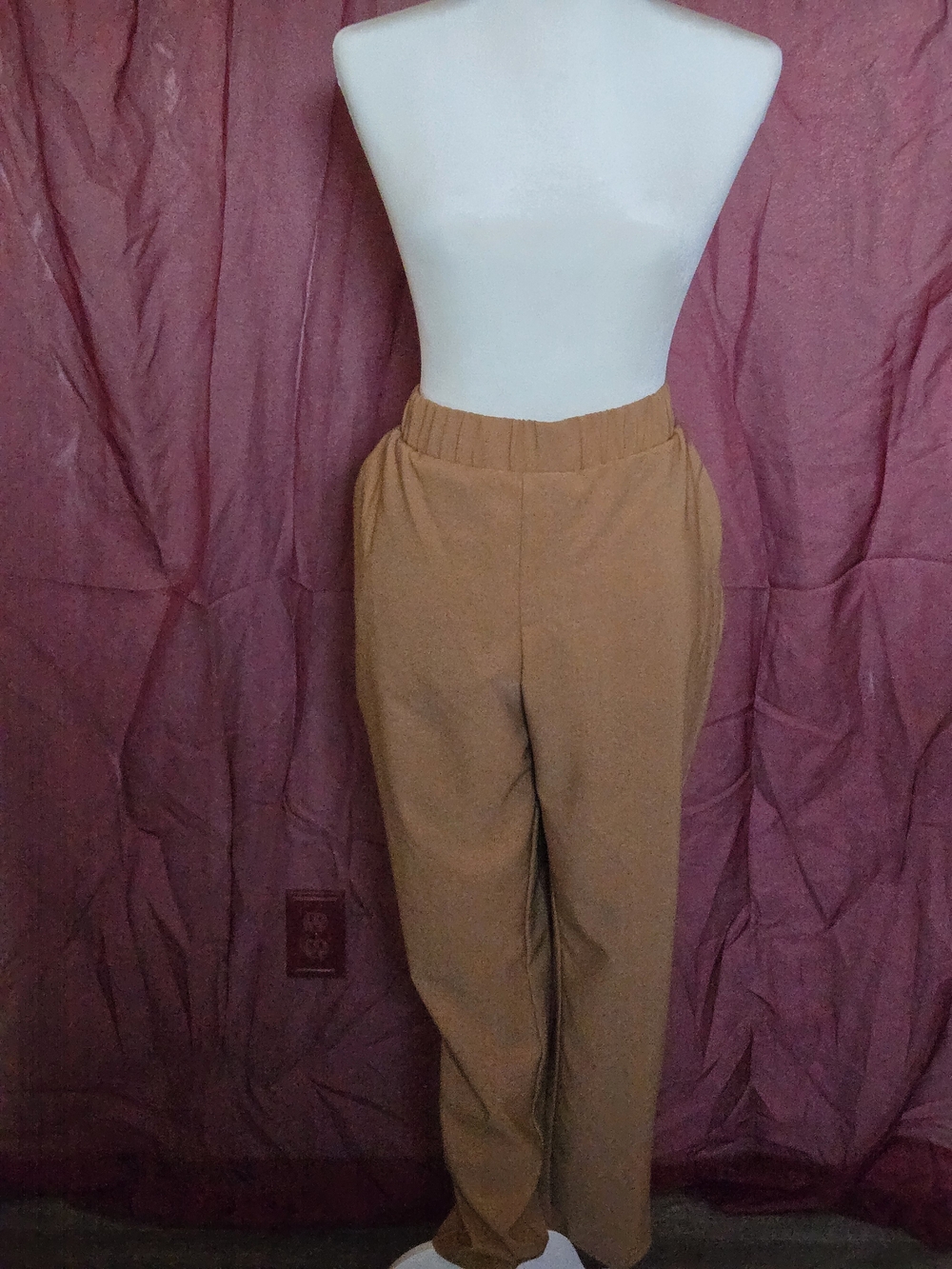 torrid Straight-Leg Pull-On Pants - Tan